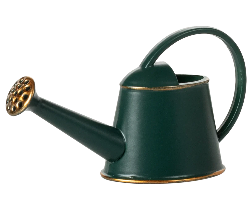 Maileg Watering Can, Mouse - Dark Green