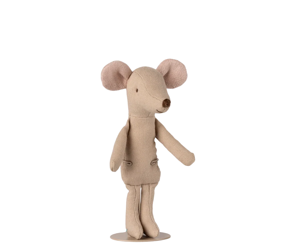 Maileg Mouse Stand, Small - Sand