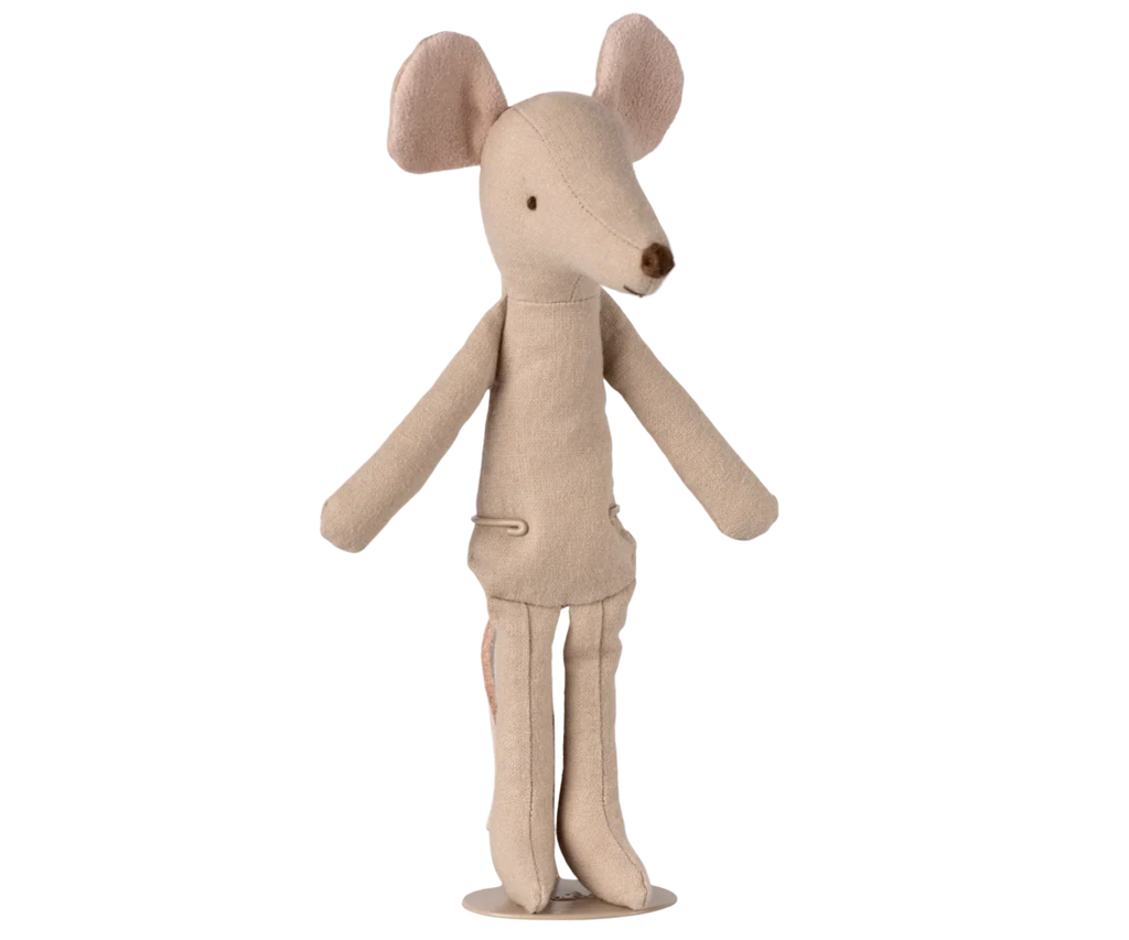 Maileg Mouse Stand, Medium - Sand