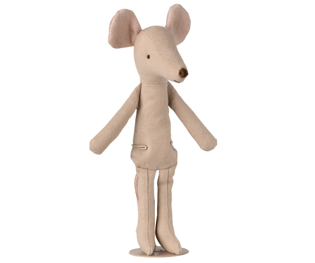 Maileg Mouse Stand, Medium - Sand