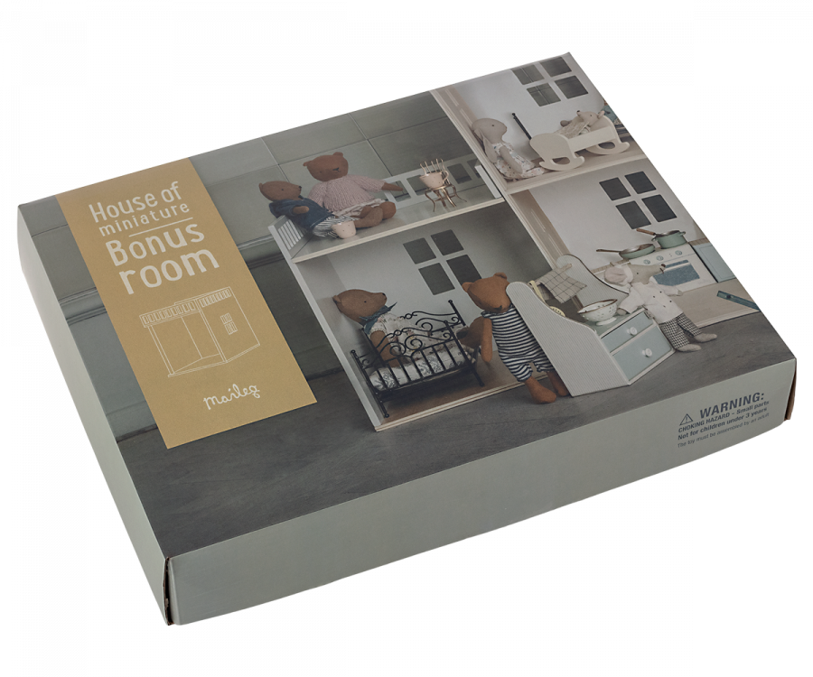 Pre-order: Maileg House of Miniature Bonus Room - Bedroom