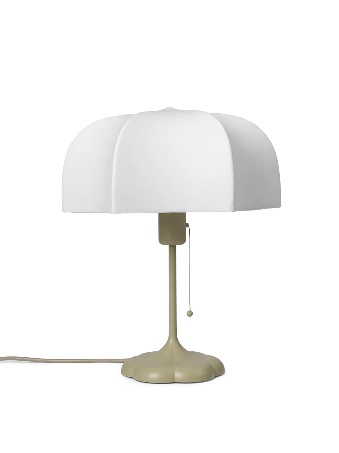 Poem Table Lamp - White/Cashmere
