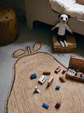 Ferm Living Pear Braided Jute Rug