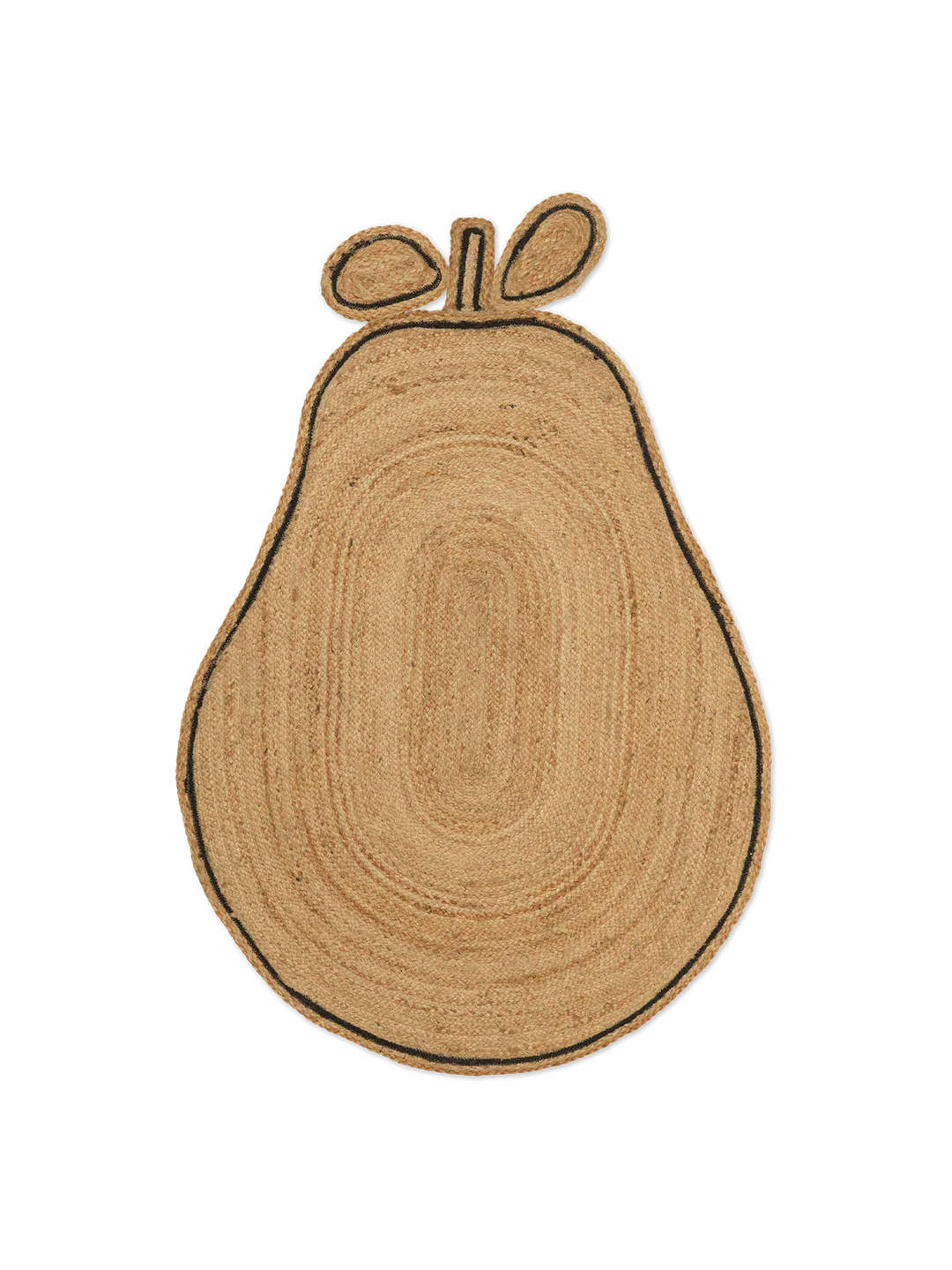 Ferm Living Pear Braided Jute Rug