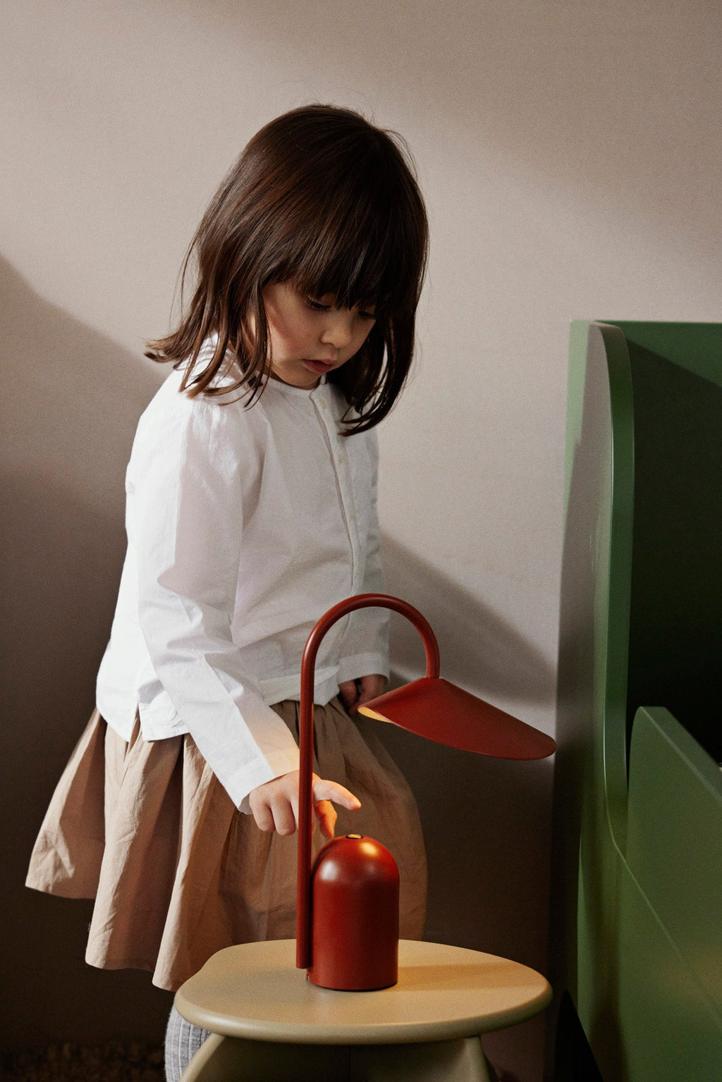 Ferm Living Arum Portable Lamp - Red