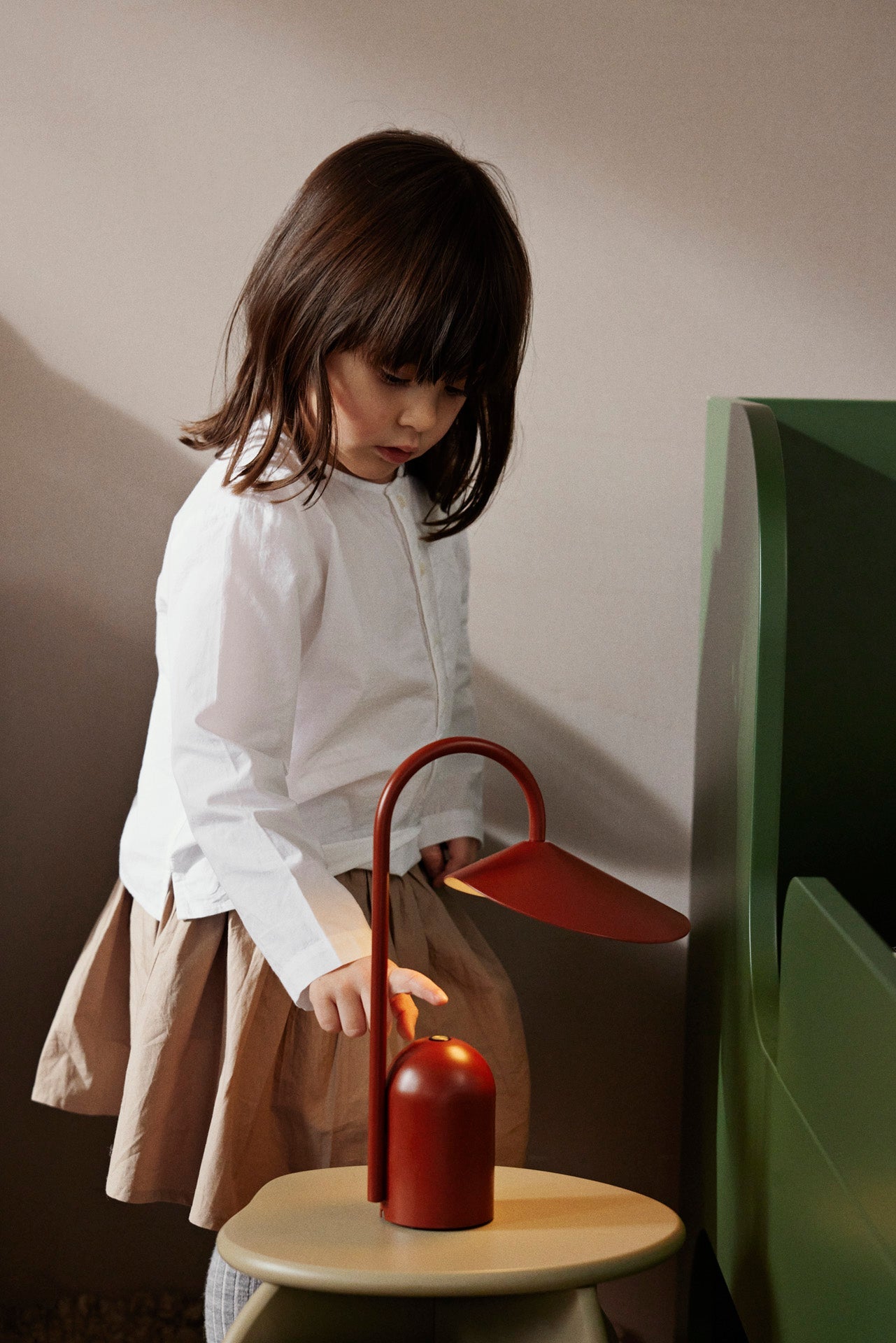 Ferm Living Arum Portable Lamp - Red