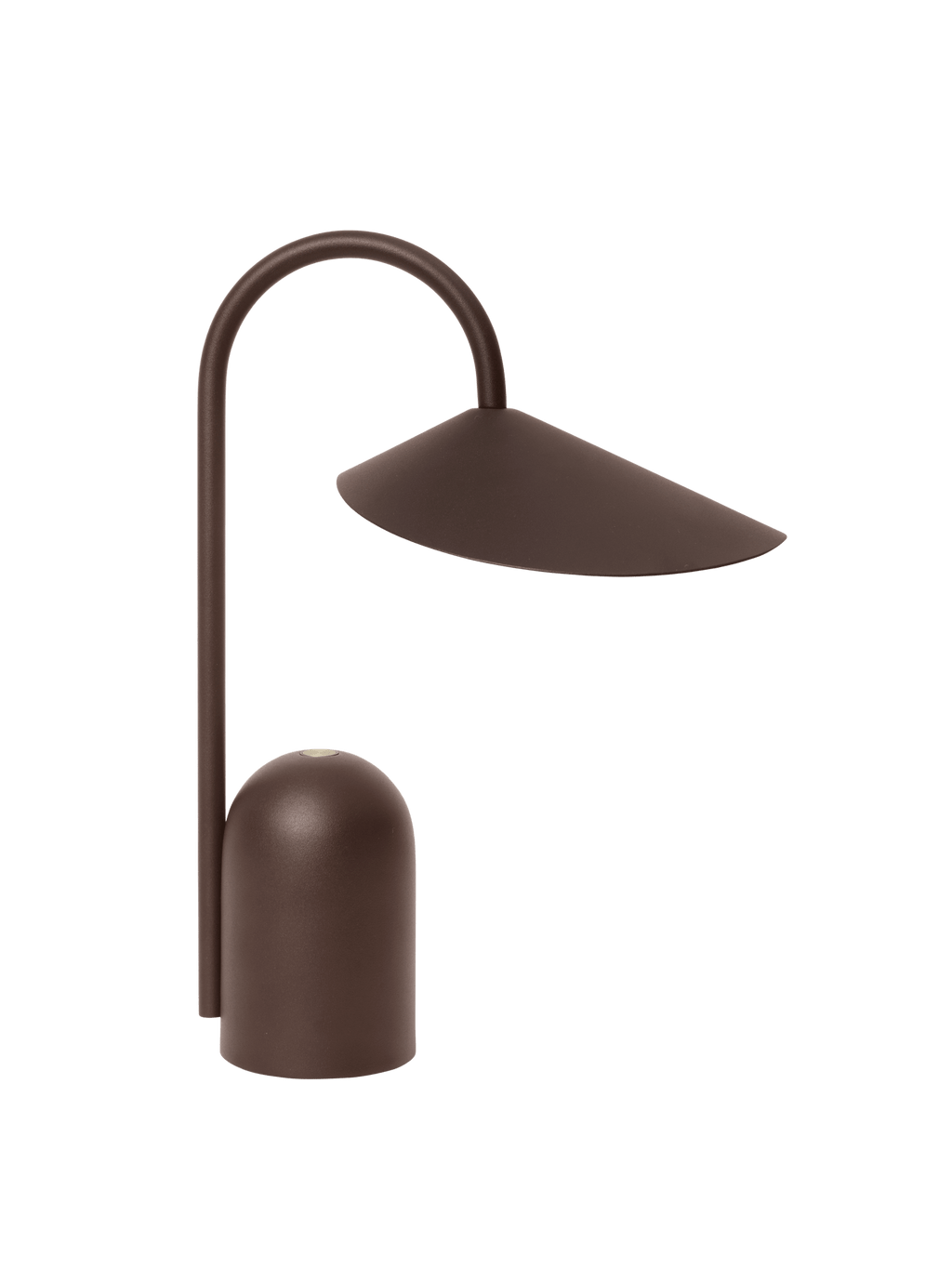 Ferm Living Arum Portable Lamp - Dark Chocolate