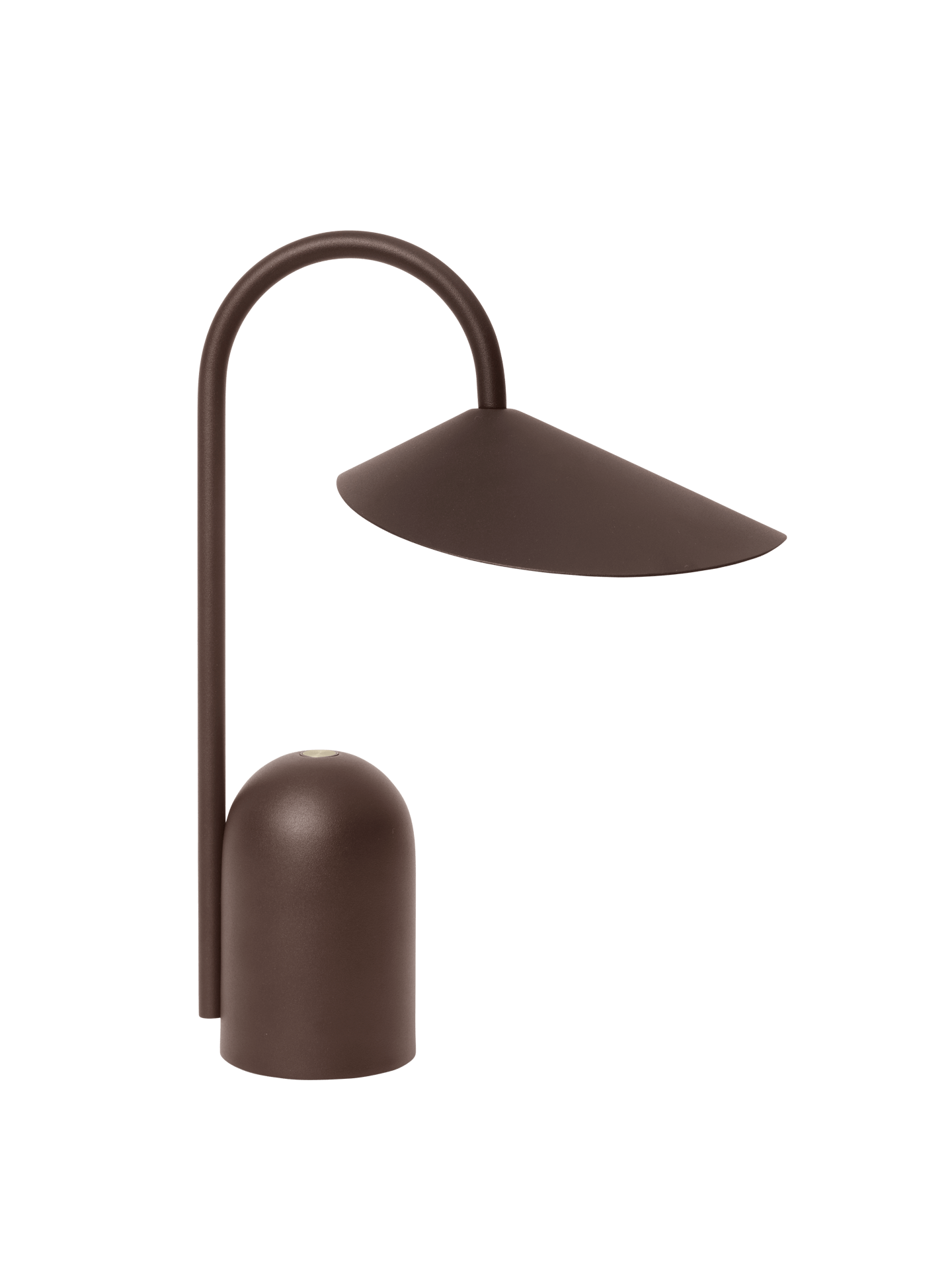Ferm Living Arum Portable Lamp - Dark Chocolate
