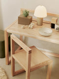 Ferm Living Frill Portable Lamp - Cashmere/White