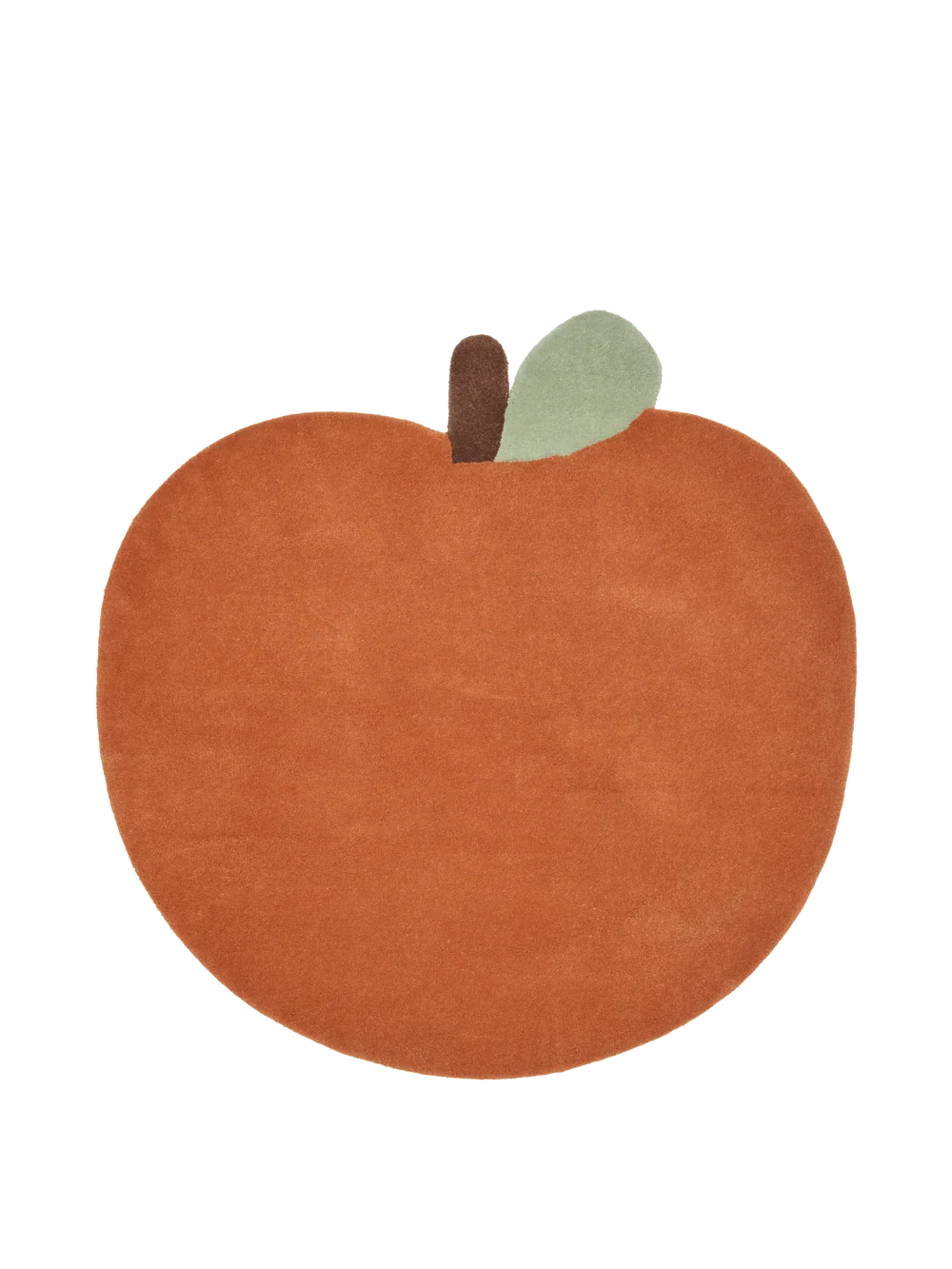 Ferm Living Apple Tufted Rug - Brown Clay