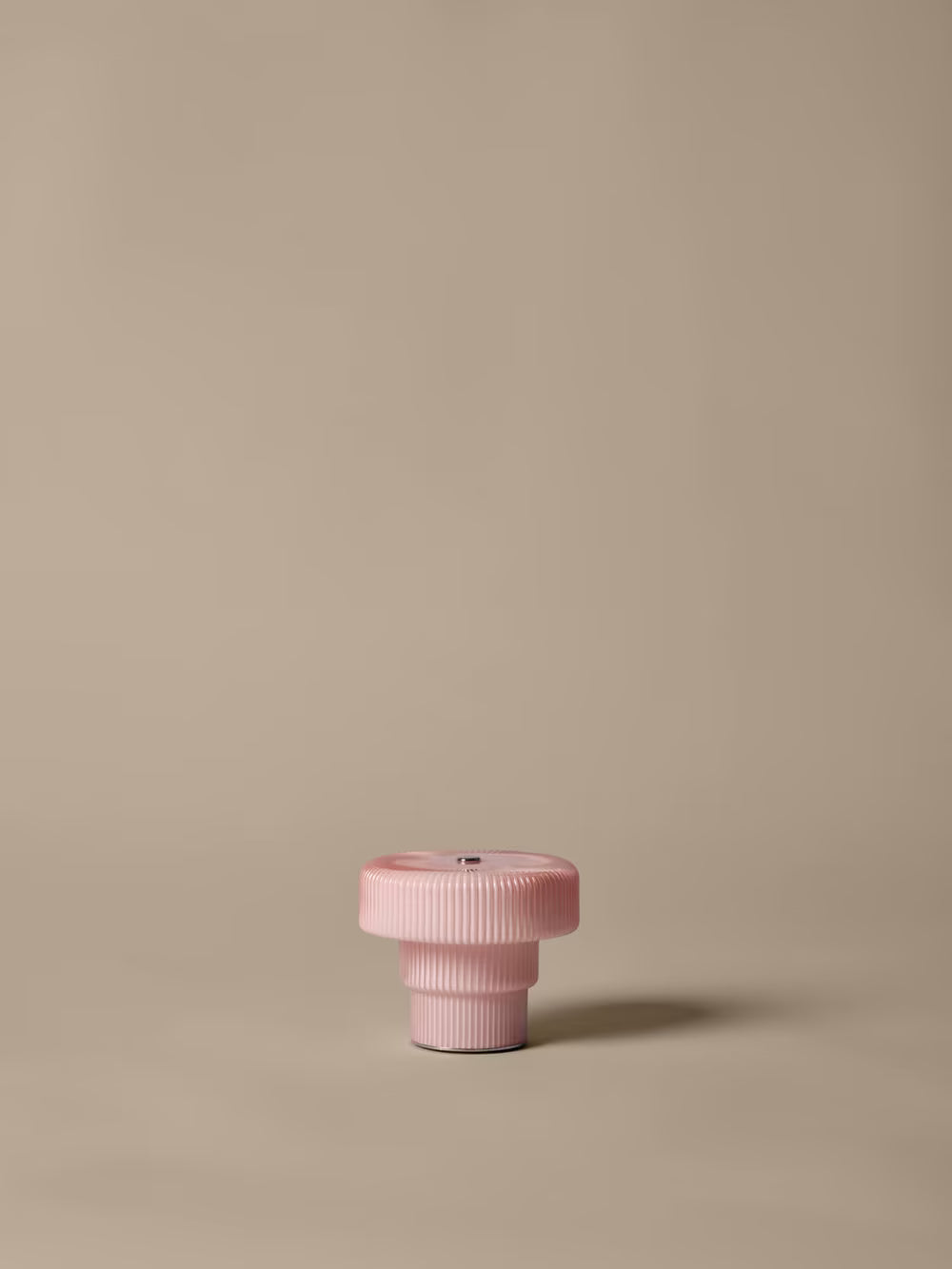 Ferm Living Ripple Portable Lamp - Pale Rose