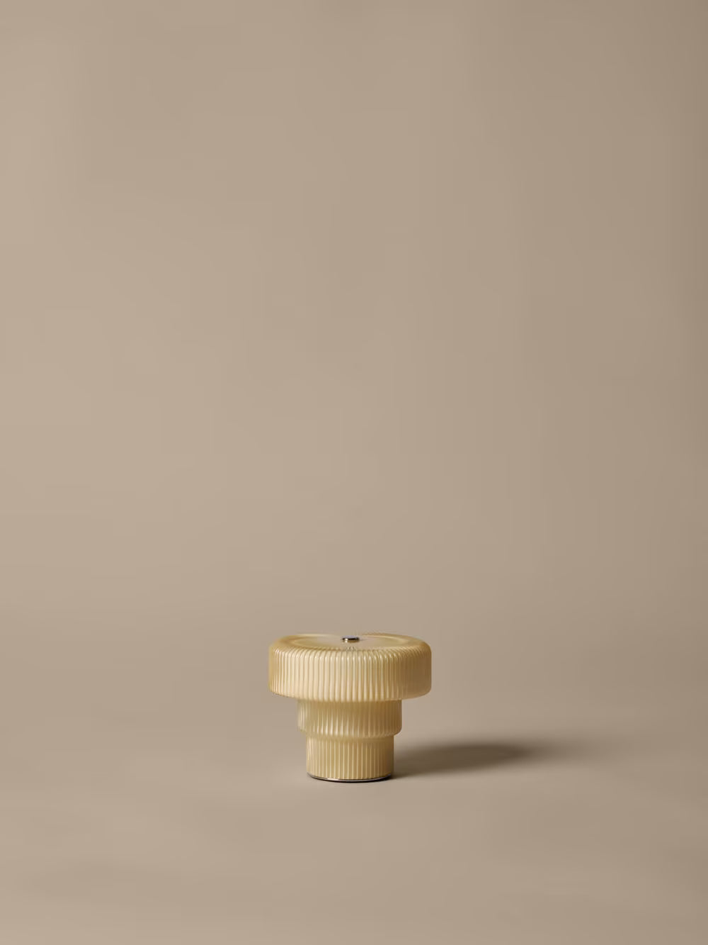 Ferm Living Ripple Portable Lamp - Oat
