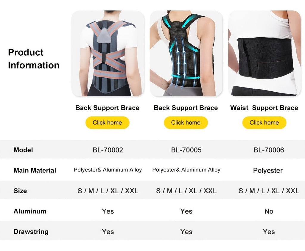 Magnetic Posture Corrector Back Brace – Adjustable Shoulder Support Belt for Men & Women, Instant Posture Improvement, Breathable Back Straightener
