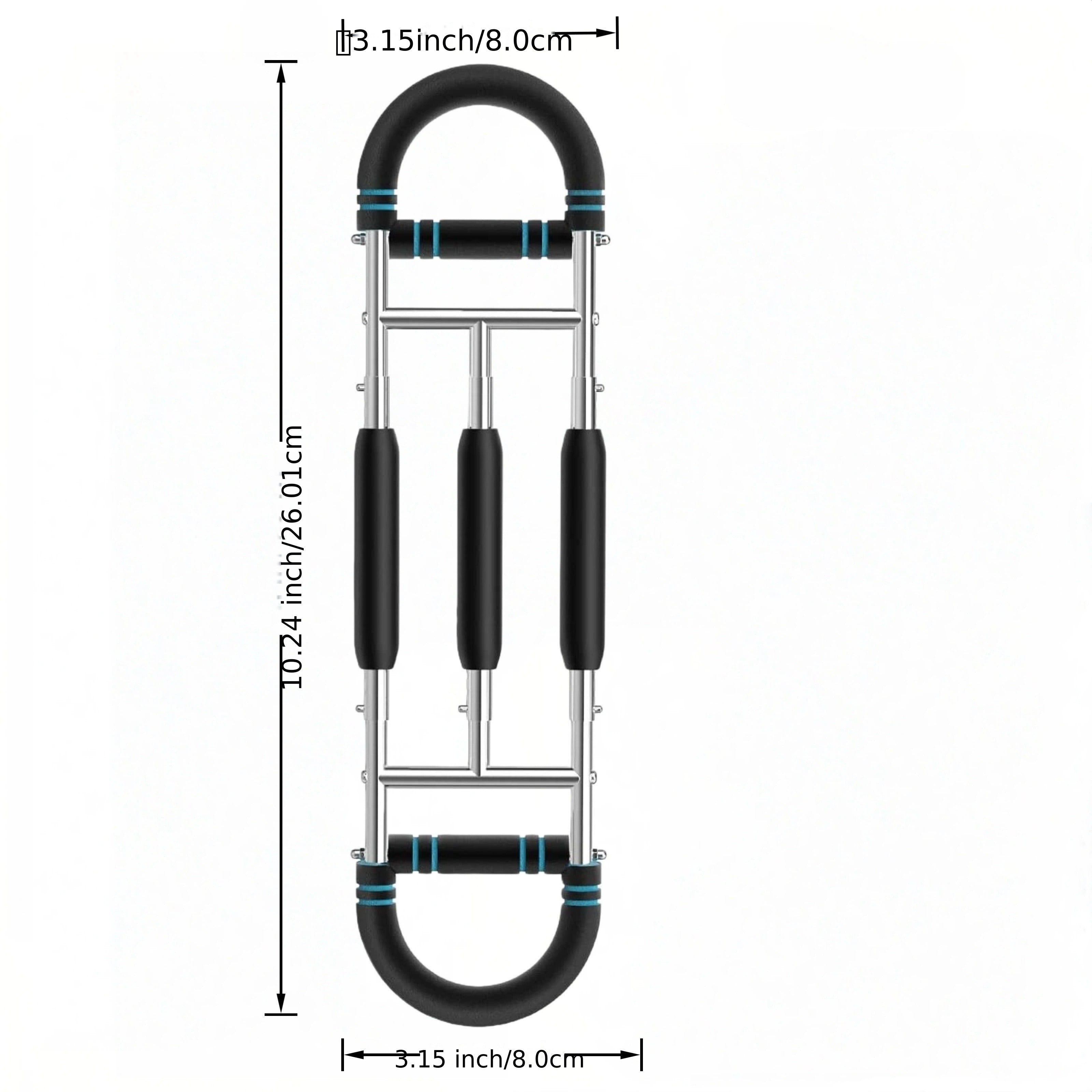 Spring Chest Expander Bar – Adjustable Arm & Tricep Trainer