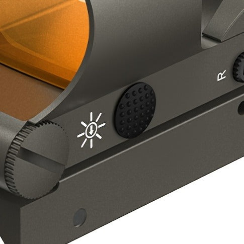 Holographic Red Dot Sight 40mm Lens 4 Reticles Day Night Tactical Scope