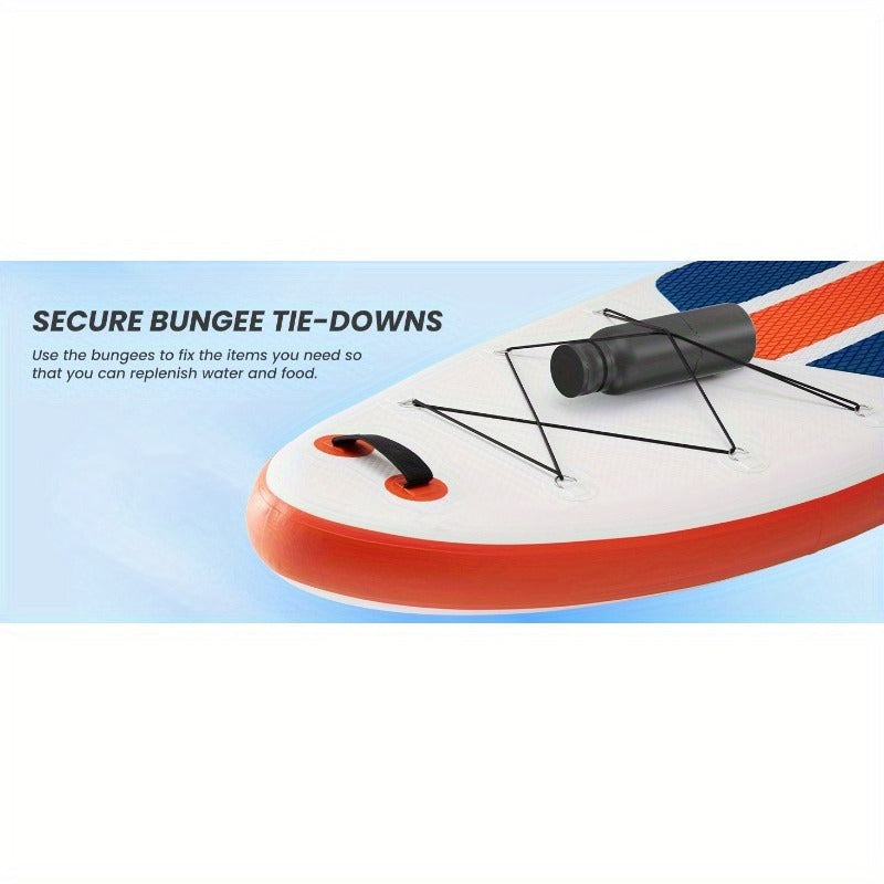 Ultralight Inflatable SUP Board Wide Stable Design Non-Slip EVA Deck Portable Quick-Dry All-Season Performance for All Skill Levels Beginners Adults