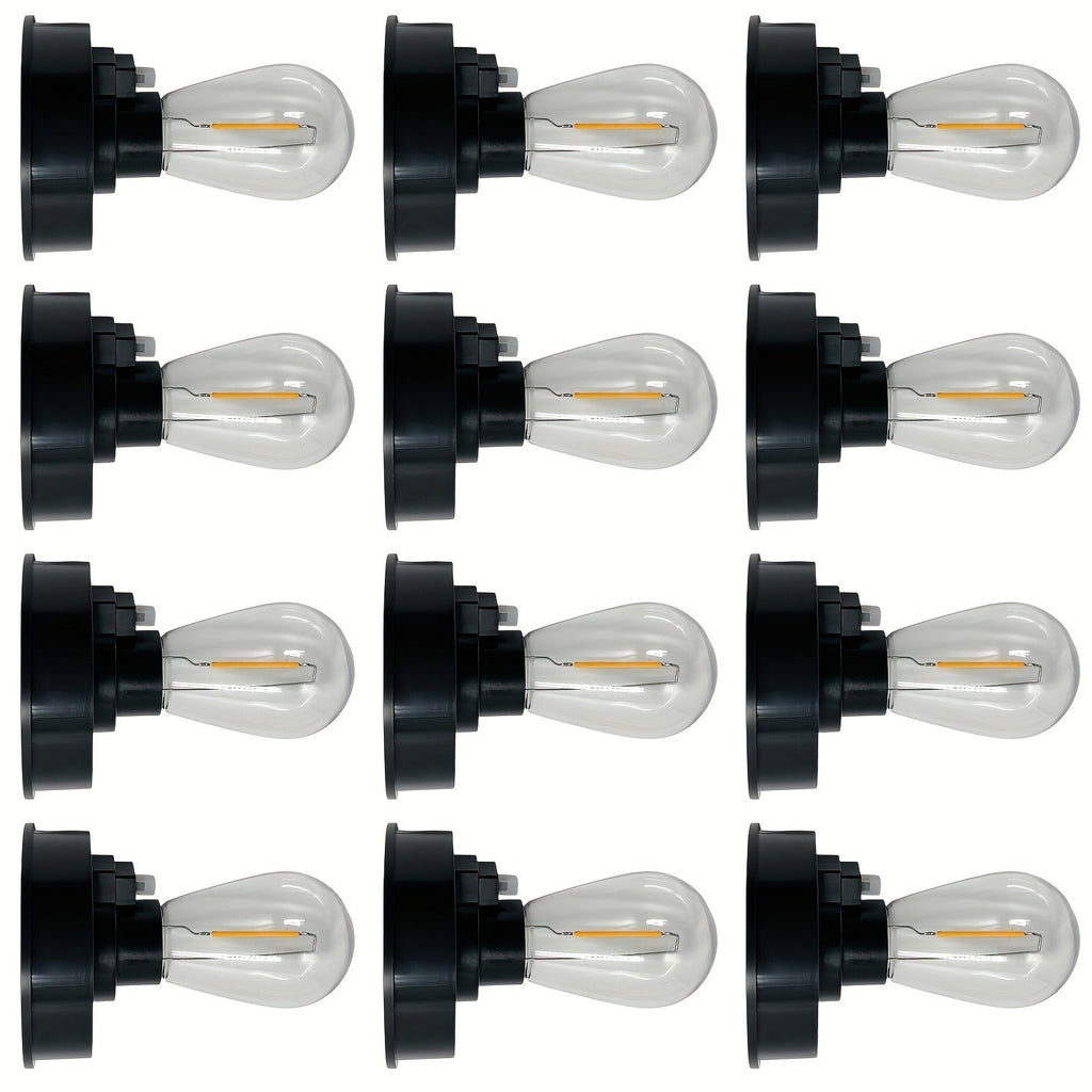 Solar Lantern Replacement Bulb IP65 Waterproof – Outdoor Solar Light Accessory, Top Bulb Replacement Kit | 2, 6 or 12 Pack