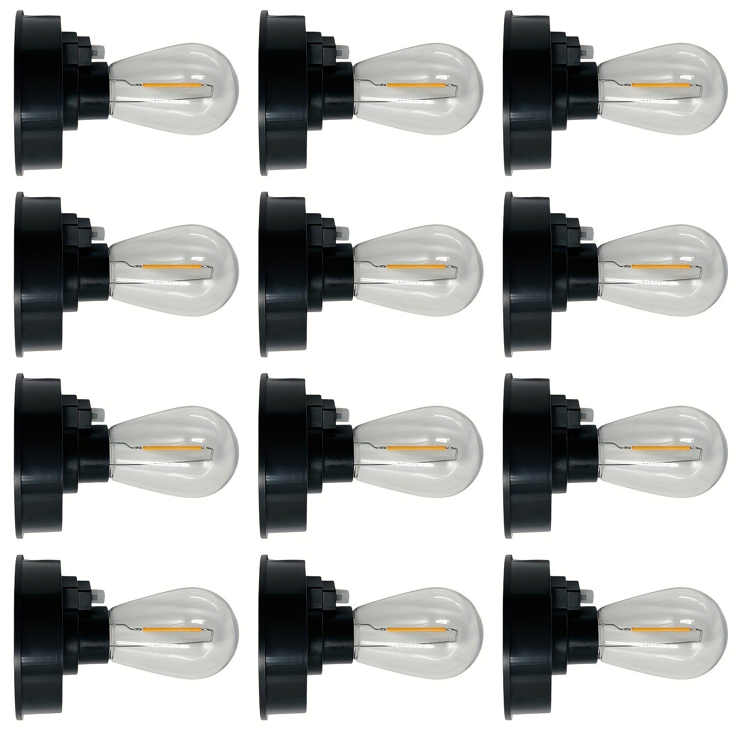 Solar Lantern Replacement Bulb IP65 Waterproof – Outdoor Solar Light Accessory, Top Bulb Replacement Kit | 2, 6 or 12 Pack