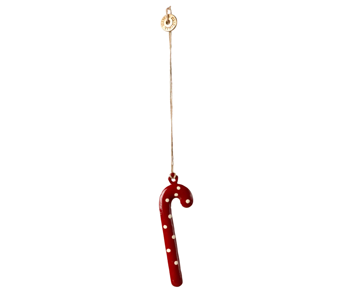 Maileg Metal Ornament - Sugar Cane - Dot