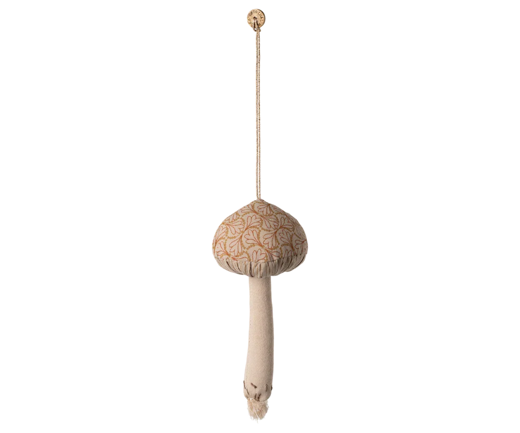 Maileg Fabric Ornament, Mushroom - Winter Heart