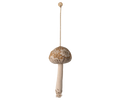 Maileg Fabric Ornament, Mushroom - Blossom - Ocher