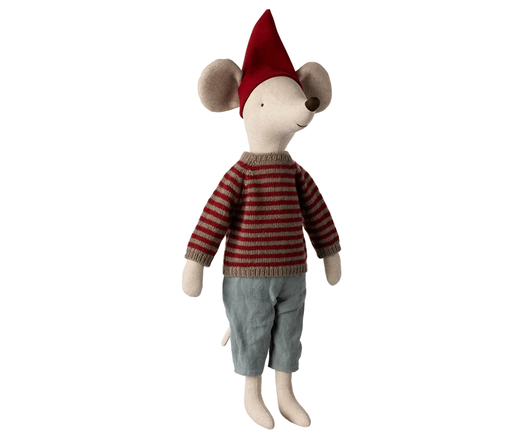 PRE-ORDER: Maileg Christmas Mouse, Maxi - Boy (Estimated Arrival Early September)