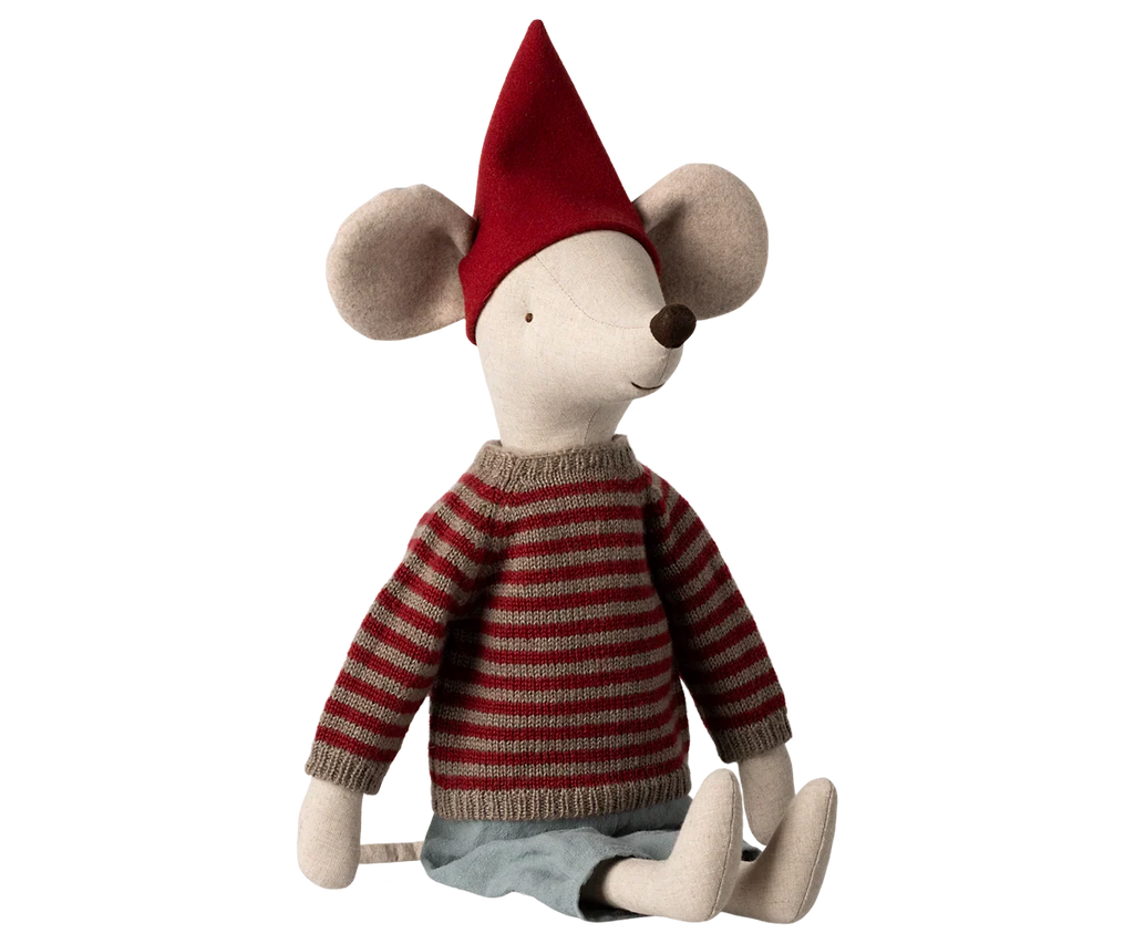 PRE-ORDER: Maileg Christmas Mouse, Maxi - Boy (Estimated Arrival Early September)
