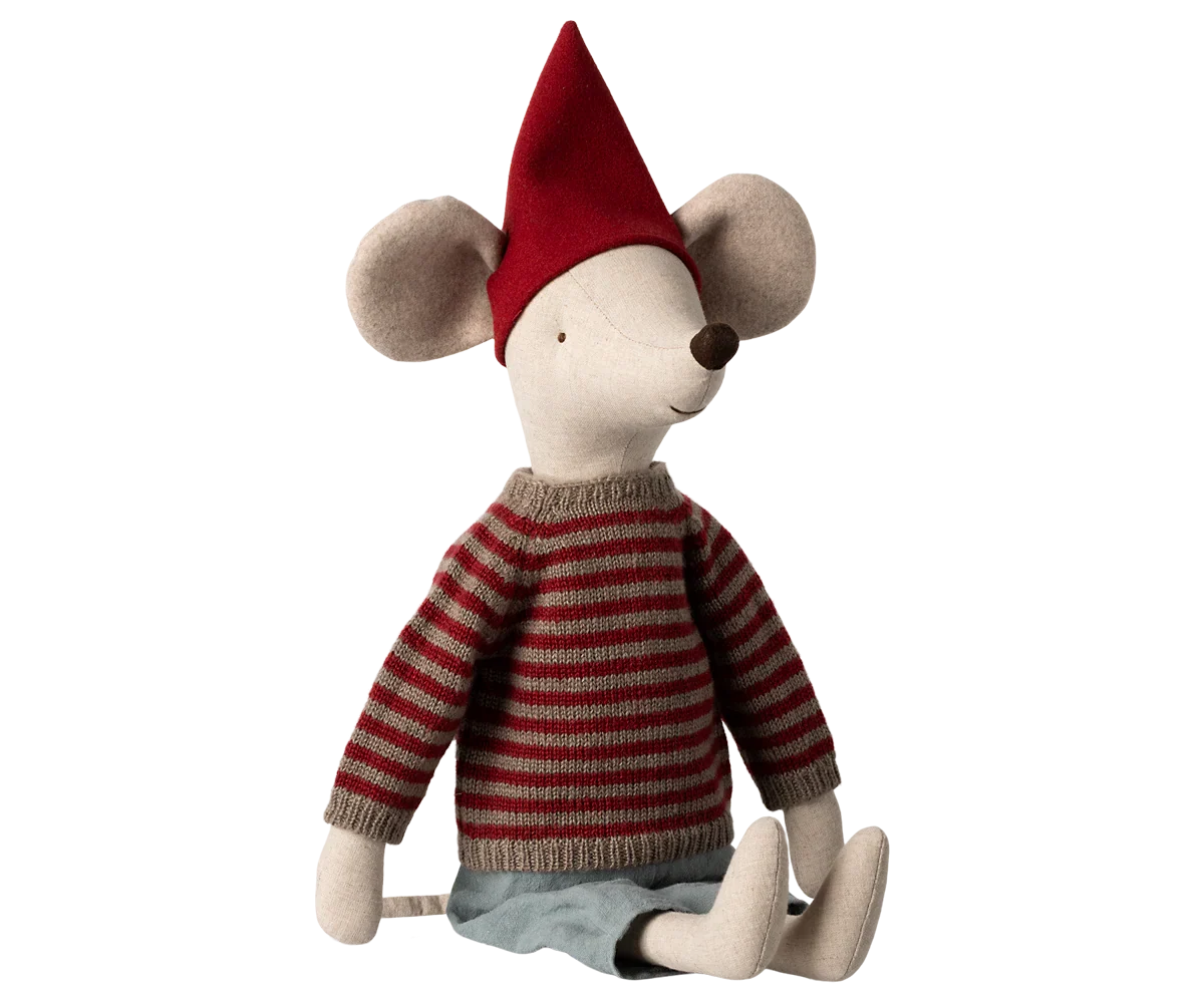 PRE-ORDER: Maileg Christmas Mouse, Maxi - Boy (Estimated Arrival Early September)