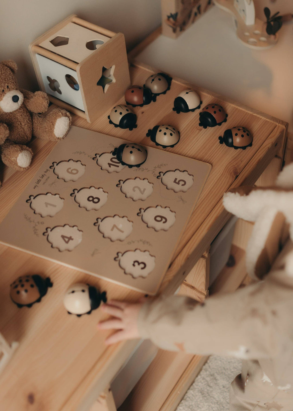 My Little Lady Bug Wooden Puzzle