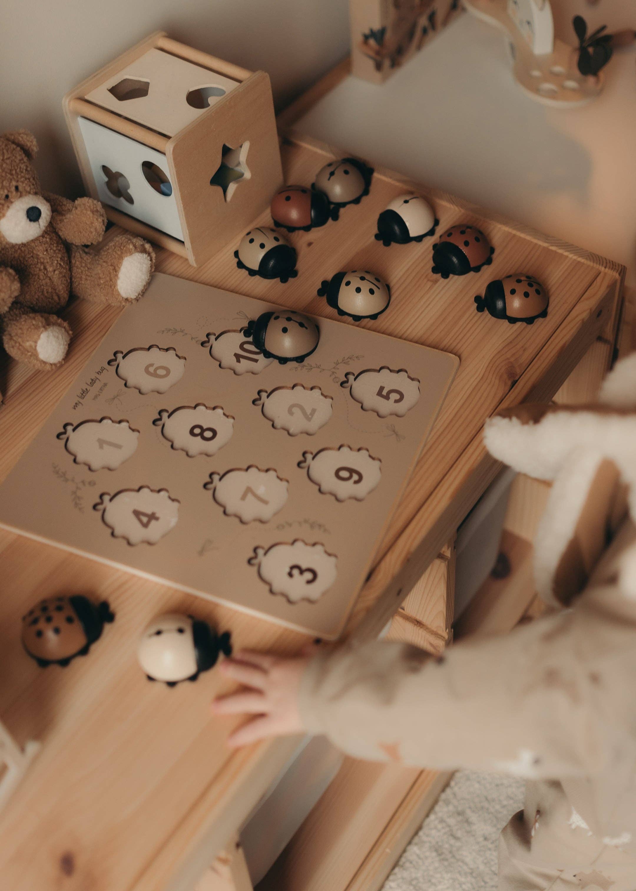 My Little Lady Bug Wooden Puzzle
