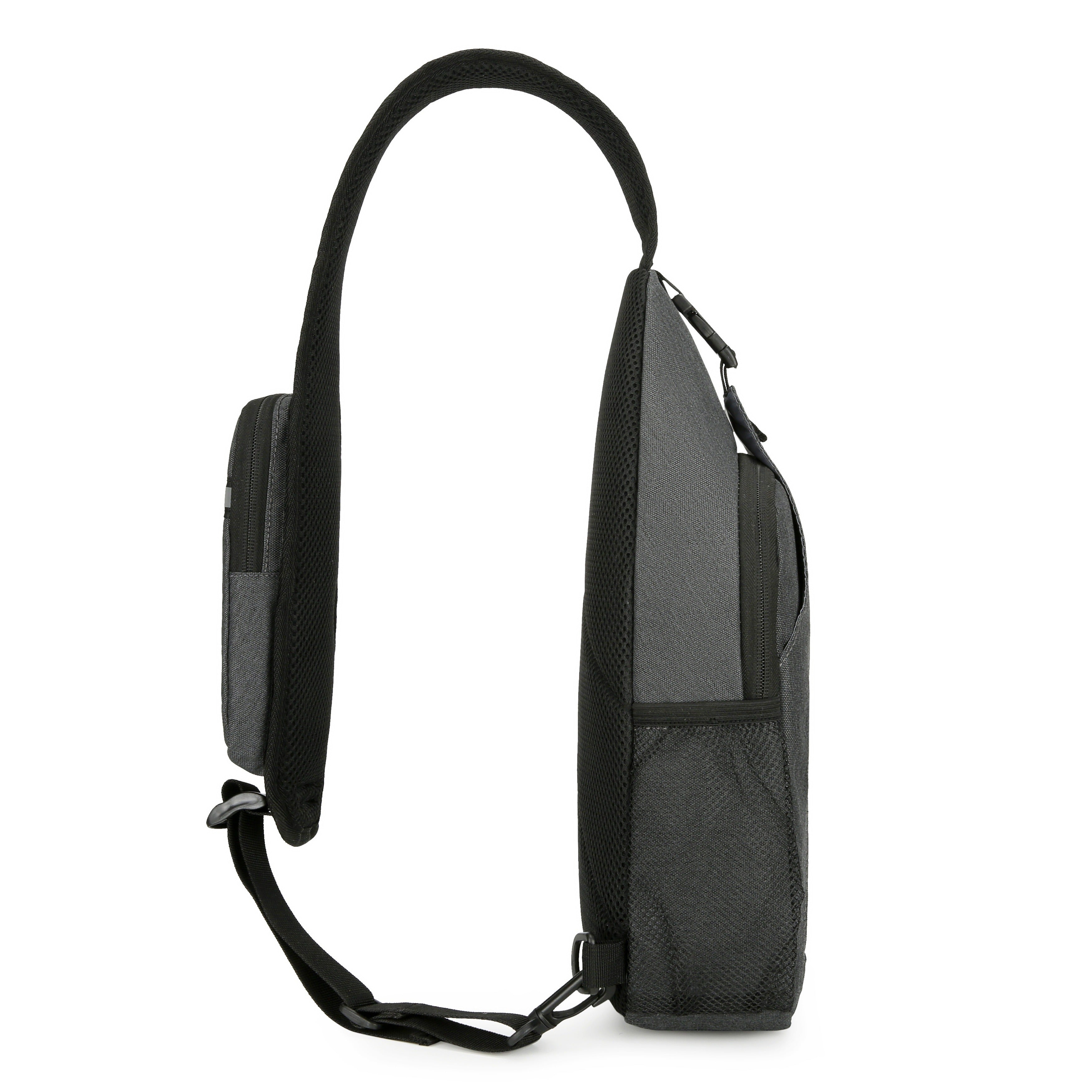 Crossbody Bag for Women & Men, Large Capacity Single Shoulder Bag with Zipper, Lightweight Multi-Pocket Design, Casual Sling Bag for Travel, Hiking, Work & Daily Use – Multiple Colors Available