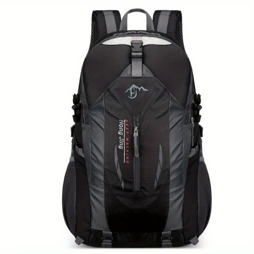 Hiking Backpack 25.8L Outdoor Mountaineering Bag – Large Capacity Travel Sports Rucksack with Torso Adjustment for Trekking, Camping, Climbing & Day Trips, Available in Red, Blue, Black & Orange