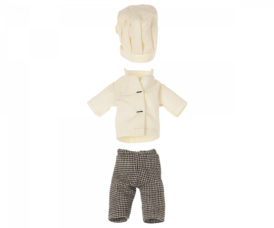 Maileg Extra Clothing: Chef Clothes For Big Sister And Big Brother Mouse