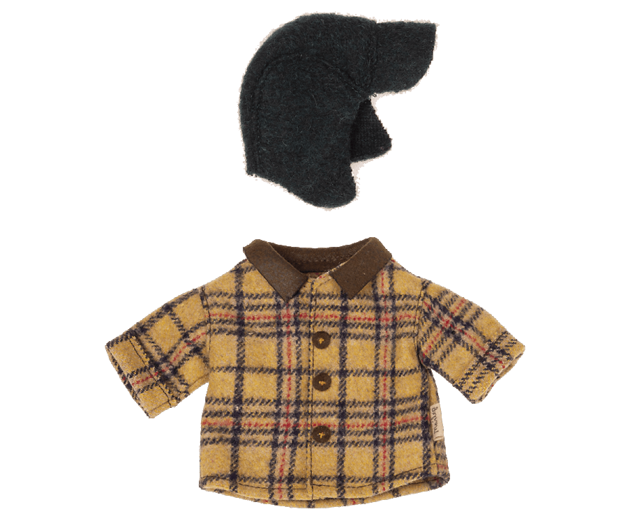 Maileg Extra Clothing: Woodsman Jacket and Hat for Teddy Dad