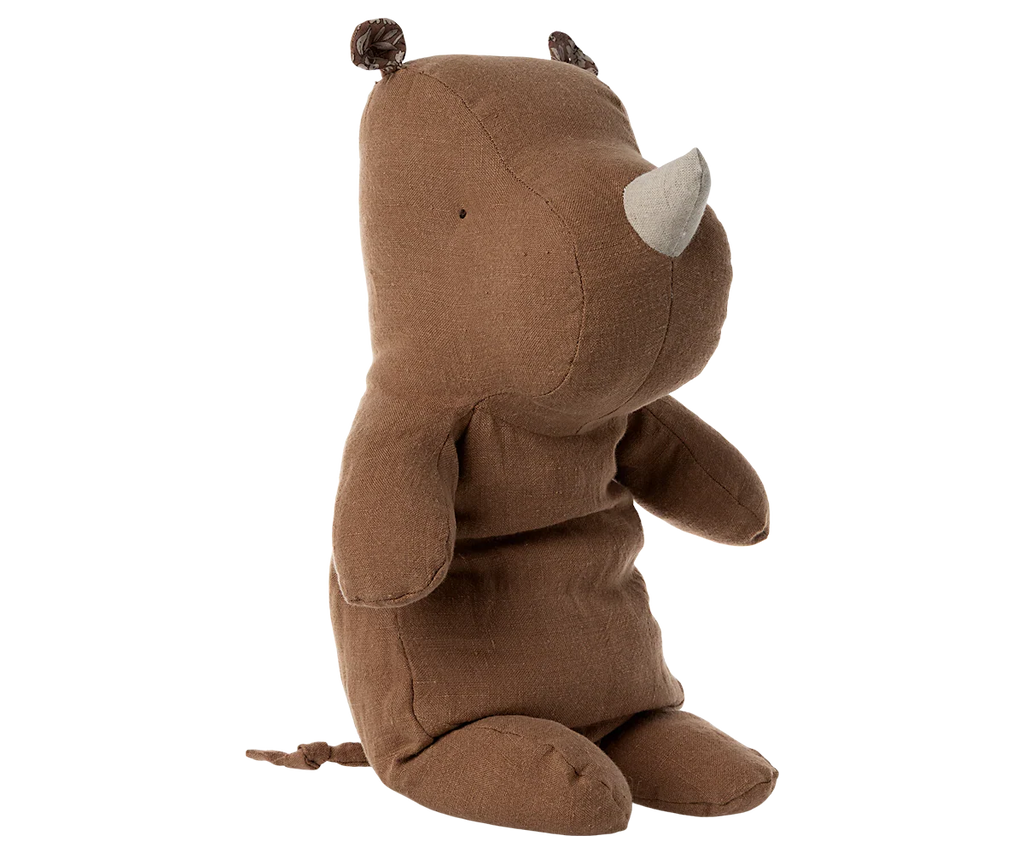 Maileg Rhino, Medium - Chocolate