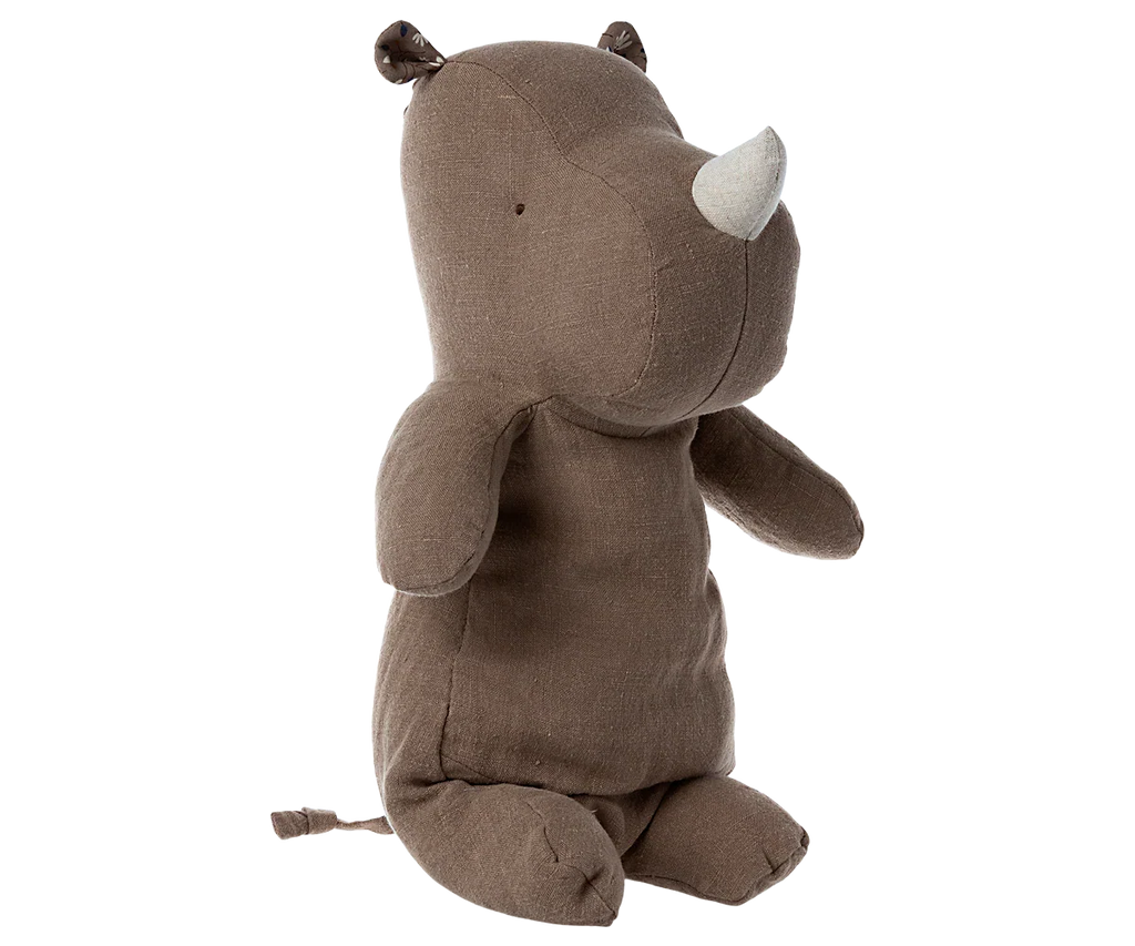 Maileg Rhino, Medium - Light brown