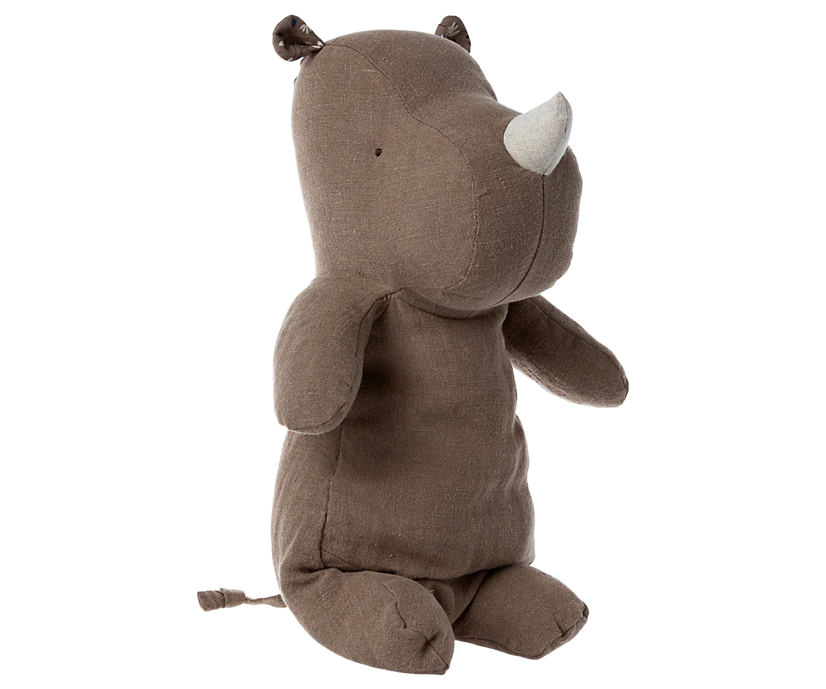 Maileg Rhino, Medium - Light brown