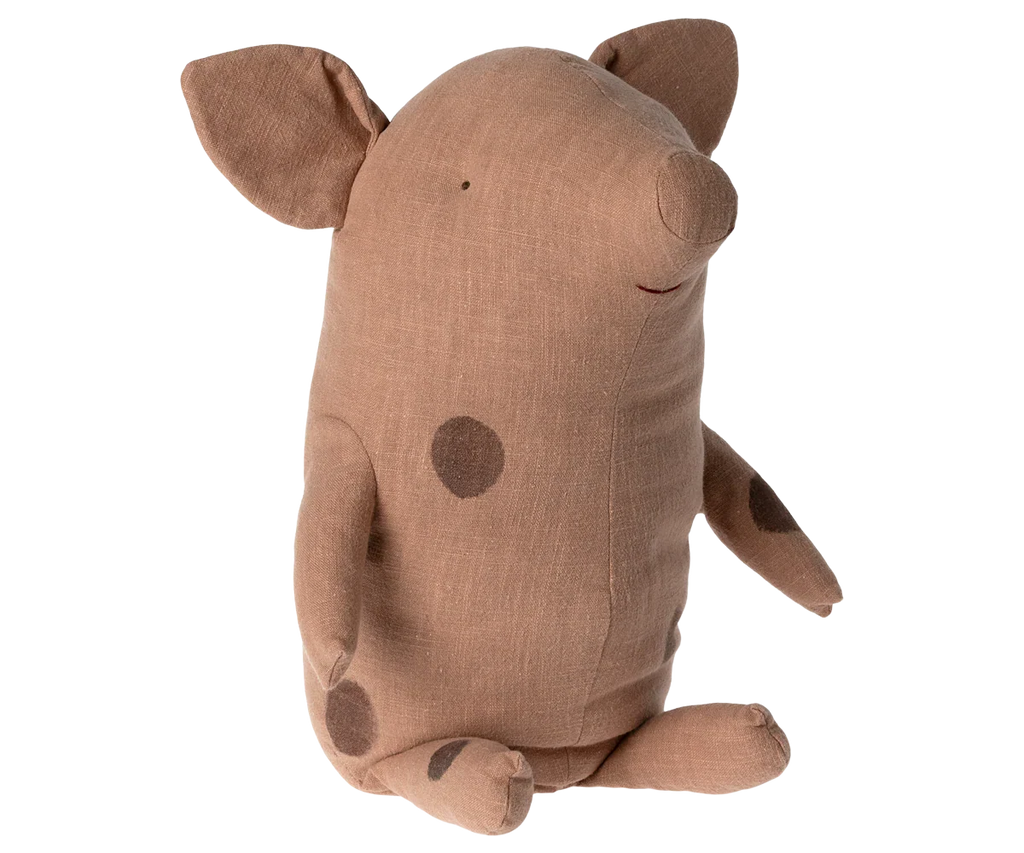 PRE-ORDER: Maileg Truffle pig, Big - Vintage rose (Estimated Arrival Early September)