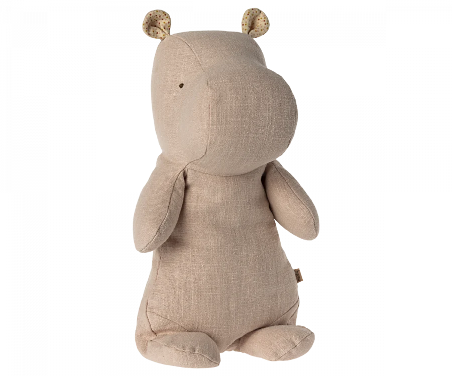 Maileg Hippo, Medium - Light Rose