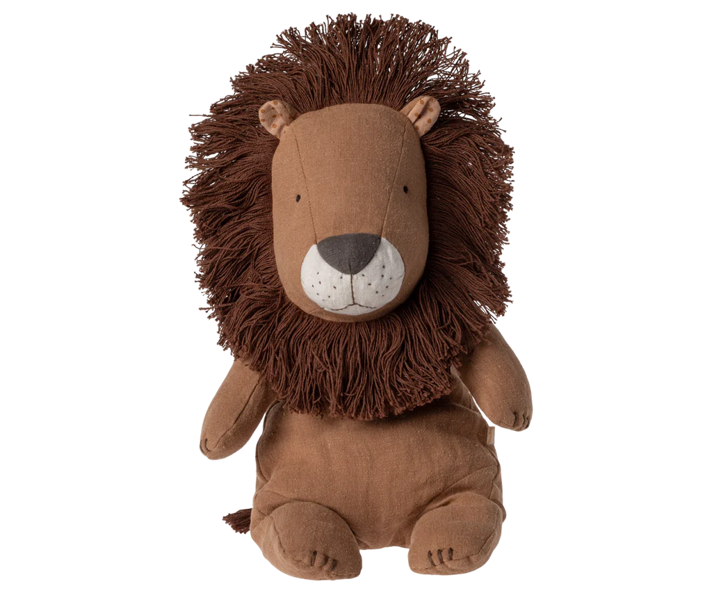 Maileg Lion Stuffed Animal, Medium