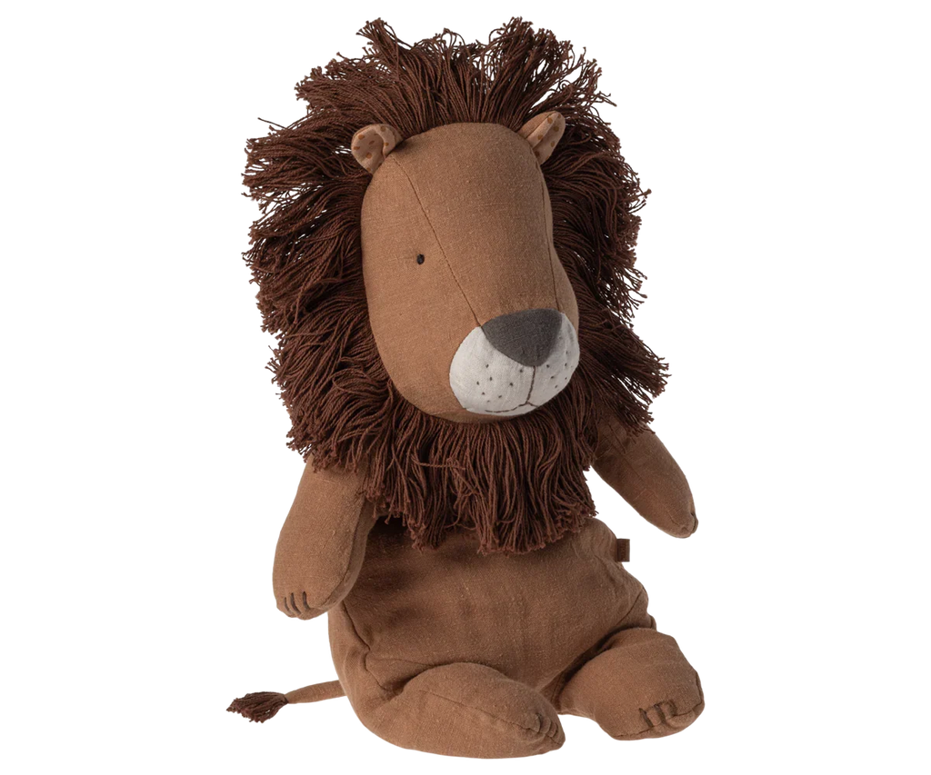 Maileg Lion Stuffed Animal, Medium