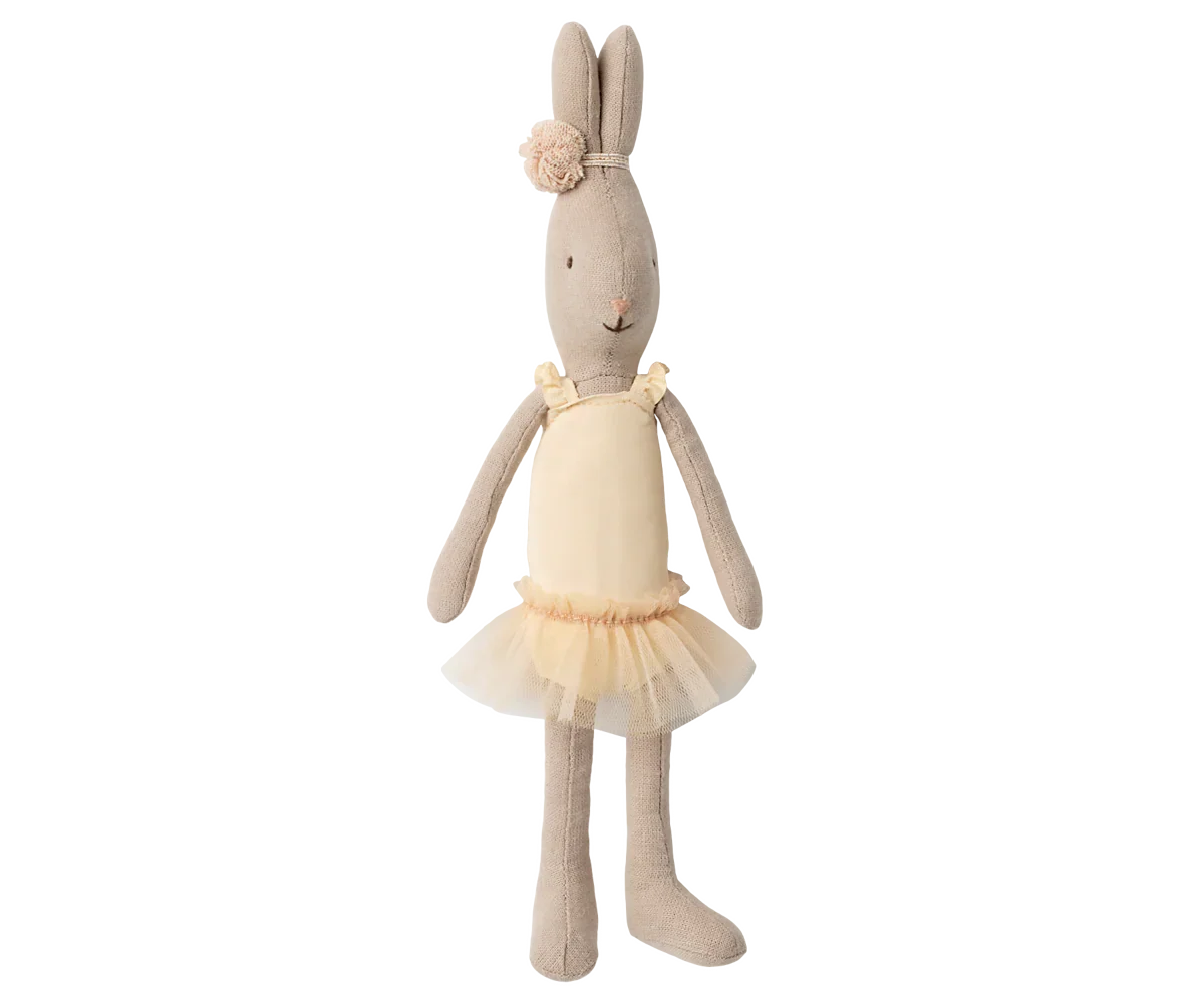 Maileg Rabbit, Size 1 - Classic - Ballet Suit and Skirt - Cream
