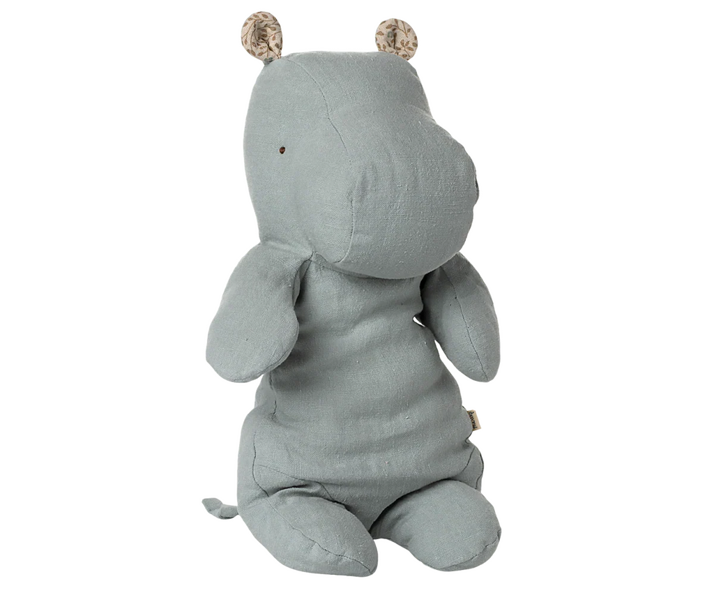 Maileg Hippo, Medium - Blue Grey
