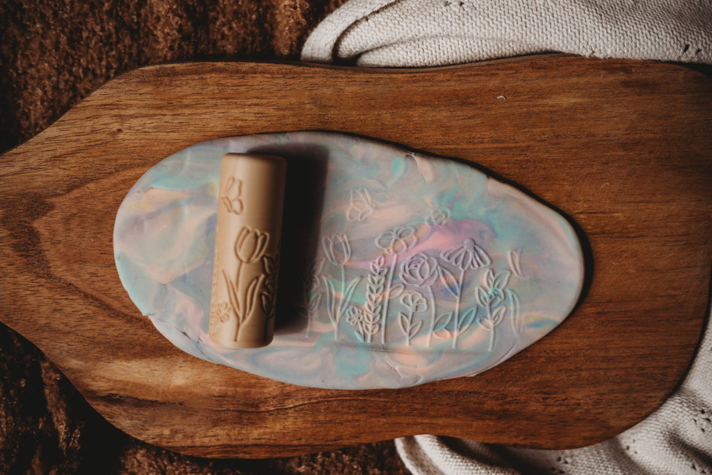 Flower Roller - Eco Pattern Playdough Roller