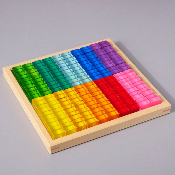 Bauspiel Lucent Cubes (100 pieces)