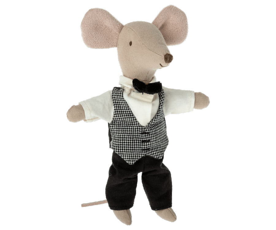 Maileg Extra Clothing: Waiter Clothes, Big Brother Mouse