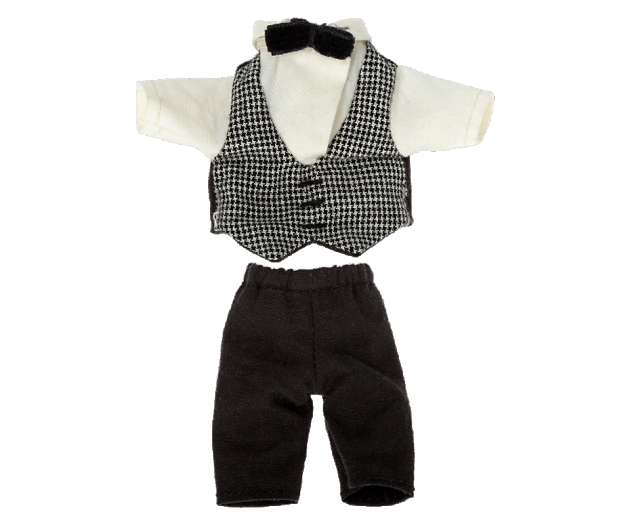 Maileg Extra Clothing: Waiter Clothes, Big Brother Mouse