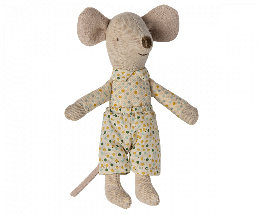 Maileg Little Brother, Mouse In Matchbox