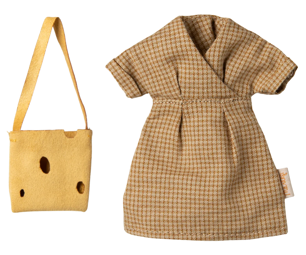 Maileg Extra Clothing: Dress And Bag For Mom Mouse