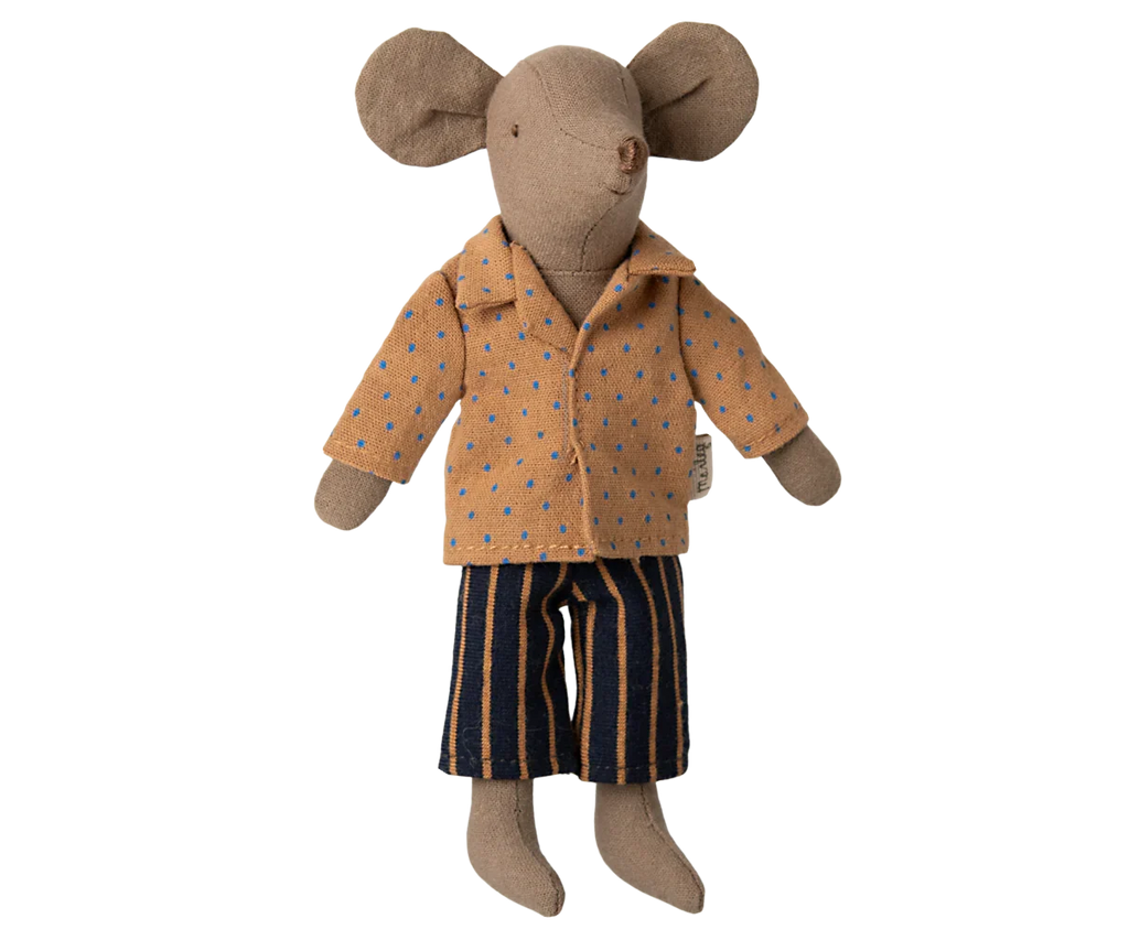 Maileg Extra Clothing: Shirt And Striped Pants For Dad Mouse